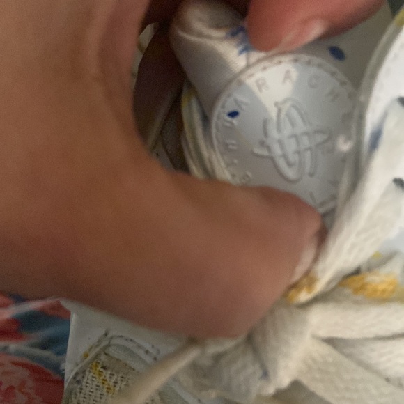 Nike Air Huarache 7 paint splatter youth sneakers unisex laced low tops custom - Picture 9 of 9